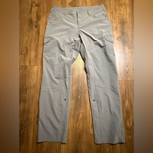 Kuhl Women's Freeflex Roll-Up Pants Gray Size 14 Hiking Outdoor